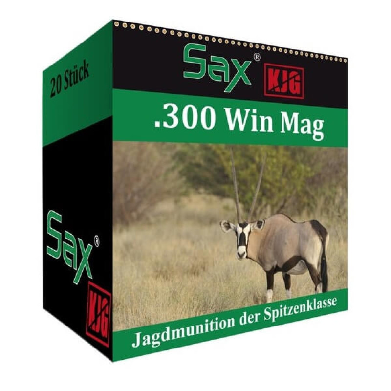 Šoviniai Sax kal.300WinMag KJG-SR 8,0g/123,4gr.