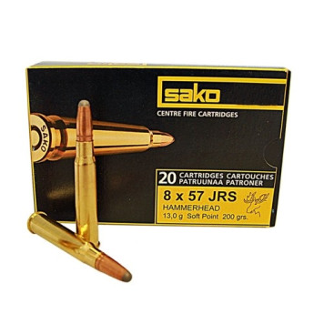 Sako 8x57 JRS Hammerhead 13 g