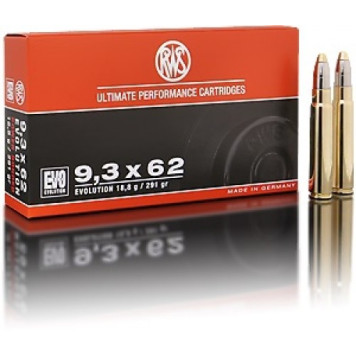 Šoviniai RWS 9,3x62 Evolution 18,8g./ 291 gr.