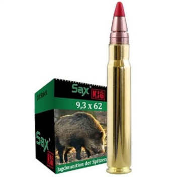 Šoviniai Sax kal.9,3x62 KJG-SR 10g/154,3gr