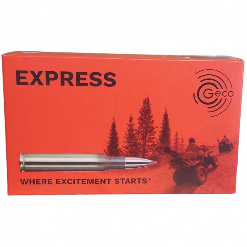 Šoviniai GECO kal. 9.3x62 Express 16.5g/255gr 2317847