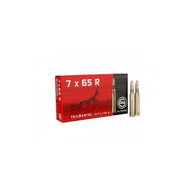 Šoviniai GECO kal. 7x65 R 10,7g/165gr Teilmantel 2122685.