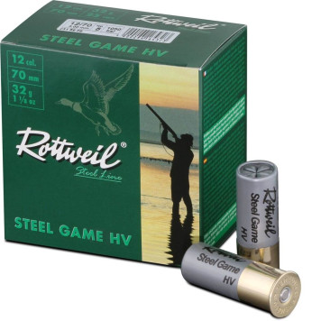 Šoviniai Rottweil Steel Game HV 12/70 Nr.2 3.75 mm 32g 2316912