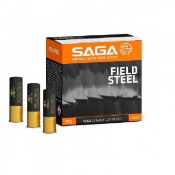 Šoviniai SAGA FIELD 34 STEEL Kal. 12/70-405 m/s 34g 3.5 mm No.3 (U234.450.0353)