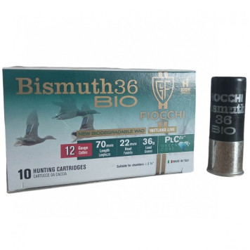 Šoviniai FIOCCHI Bismuth 36 BIO kal. 12/70, Nr.5, 2.9 mm, 36g (87A10300)