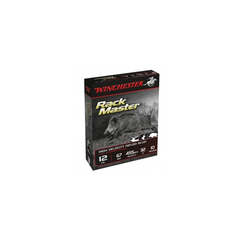Šoviniai Winchester Slug Rackmaster 12/67, 32 g CHRKM12