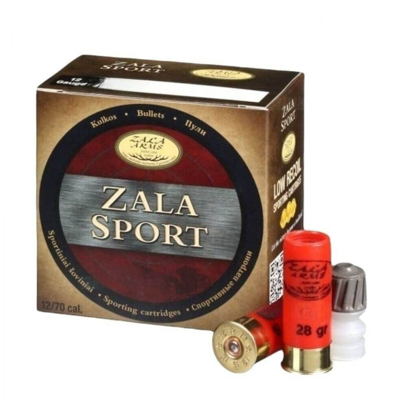 Šoviniai Zala Arms "Zala Sport" kal.16/70 28g kulka