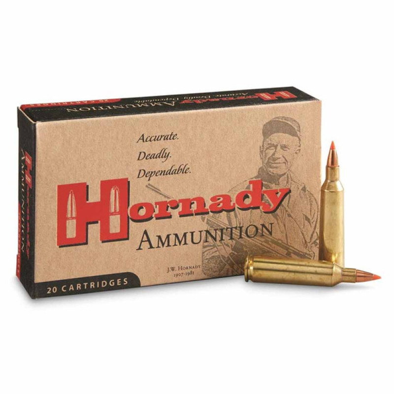 HORNADY kal. 22-250 Rem V-MAX 3,6g./55gr 8337