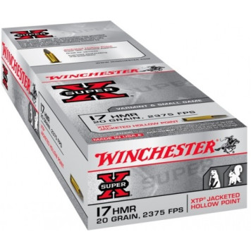 Šoviniai WINCHESTER 17HMR SUPER-X JHP CX17HMR1