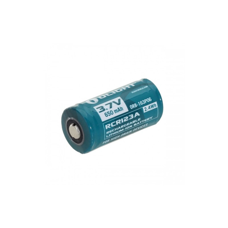 Battery Olight RCR123A Li-Ion 650mAh