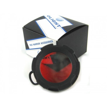 Flashlight filter Olight FSR51 Filter-R (red)