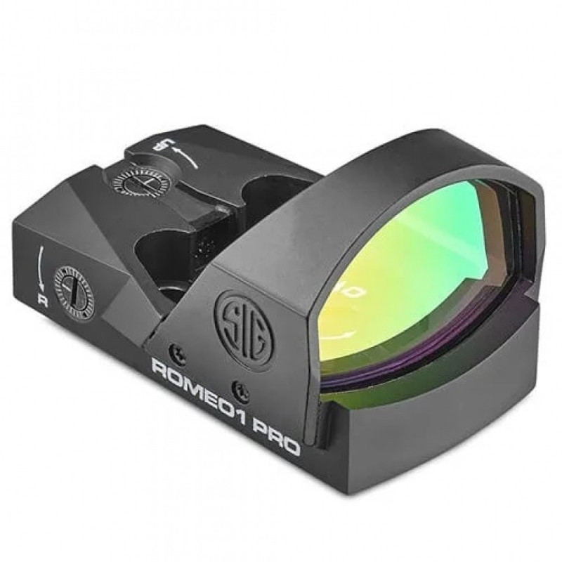 Sig Sauer Romeo1 Pro 3 MOA 1.0 MOA Adjust Steel Shroud Black (SOR1P100)