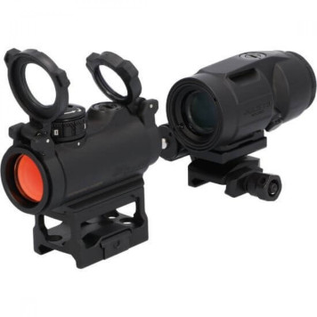 Red Dot Sight Sig Sauer ROMEO-MSR 2 MOA And Juliet3-micro 3x22mm magnifer (SORJ72001)