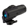 Collimator Sig Sauer ROMEO4H, with 4X QR MOUNT, Juliet4 4X Magnifier black (SORJ43111