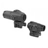 Collimator Sig Sauer ROMEO4H, with 4X QR MOUNT, Juliet4 4X Magnifier black (SORJ43111