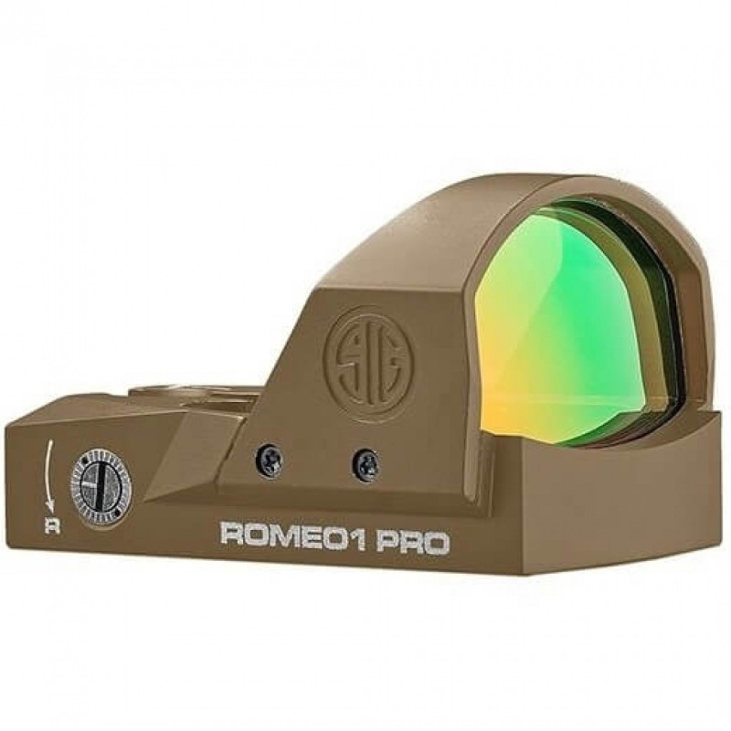Sig Sauer ROMEO1PRO, 6 MOA, 1.0 MOA FDE (SOR1P103)