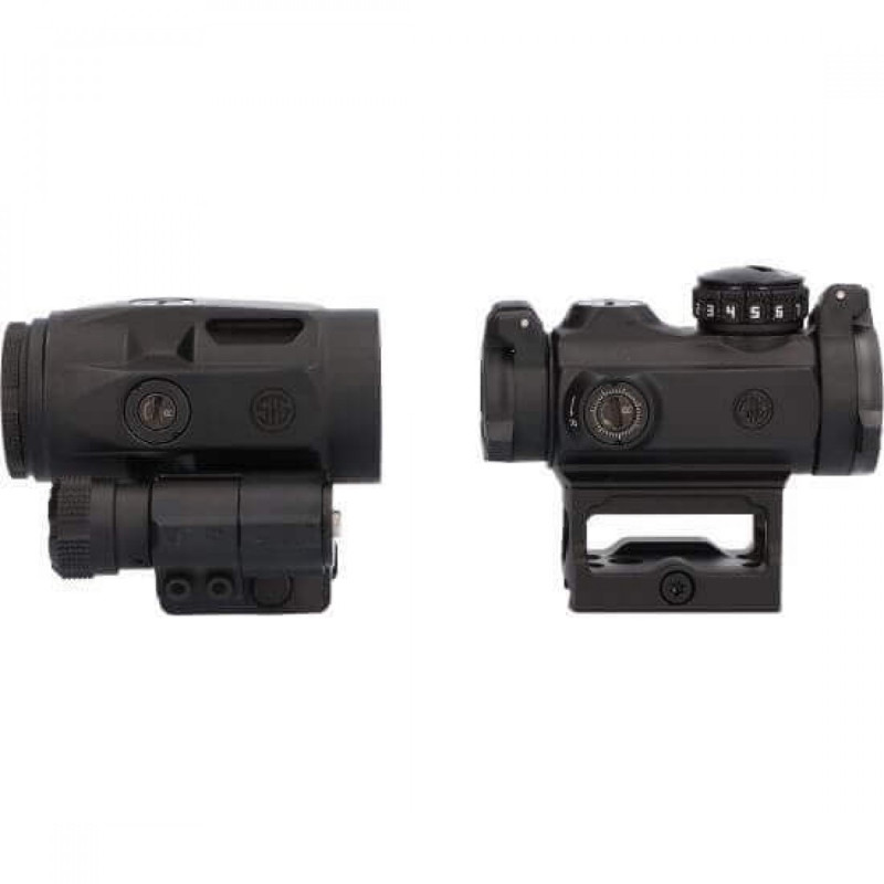 Red Dot Sight Sig Sauer ROMEO-MSR 2 MOA And Juliet3-Micro 3x22mm Magnifer (SORJ72011)