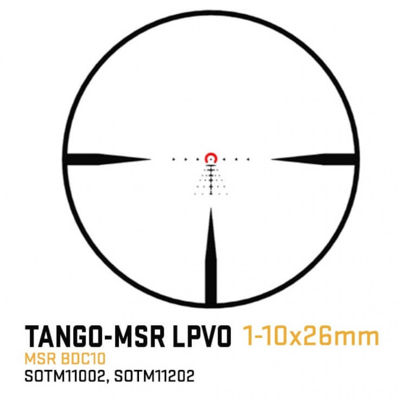 Optinis taikiklis SIG SAUER TANGO MSR 1-10x26mm 34mm SOTM11202