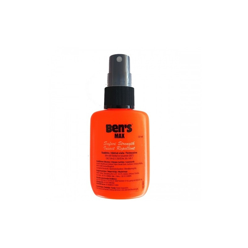 Bens Insect Repellent MAX 37 ml 50%