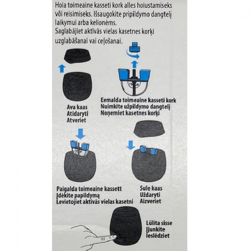 Mosquito repellent for the device THERMACELL ER140I