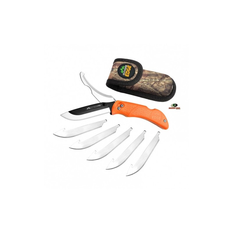 Peilis OUTDOOR Edge Razor-Pro Orange RO-20C