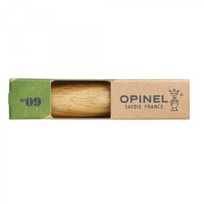 Peilis OPINEL Stainless Steel Oak Nr.9 su ąžuolo rankena OPNO09OAK