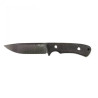 Knife TRC South Pole Elmax Satin (black canvas micarta) Kydex