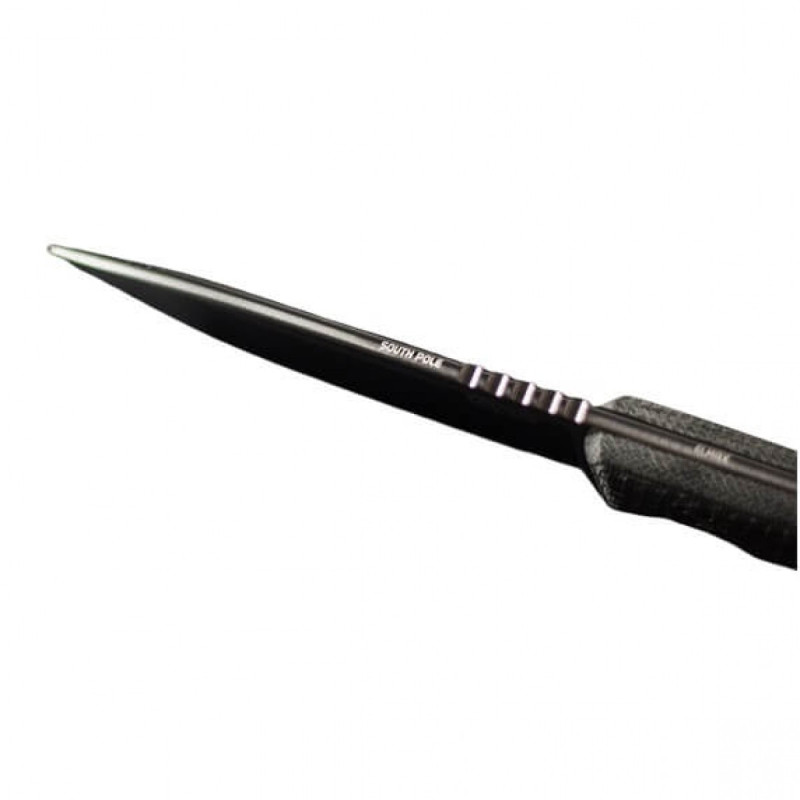 Peilis TRC South Pole Elmax Satin (black canvas micarta) Kydex