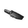 Knife TRC South Pole Elmax Satin (black canvas micarta) Kydex