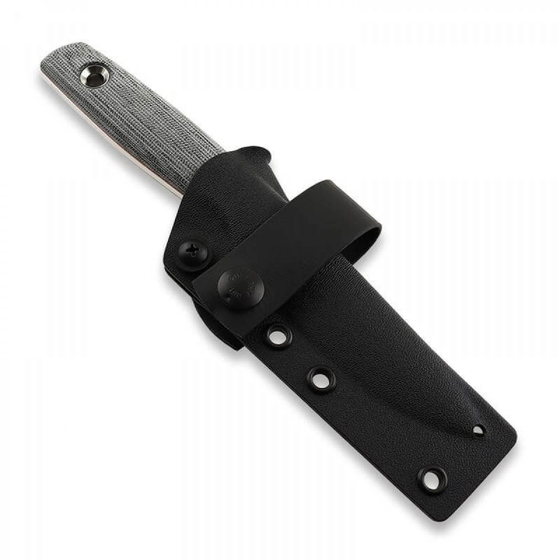 Peilis TRC Classic Freedom M390 FFG (Black Canvas)
