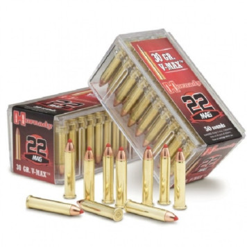 Šoviniai HORNADY Kal. 22 Mag WMR 30g. V-MAX (83202)
