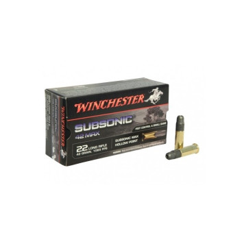Šoviniai Winchester Subsonic 22LR 42GR