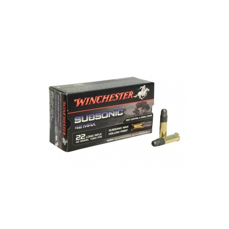 Šoviniai Winchester Subsonic 22LR 42GR