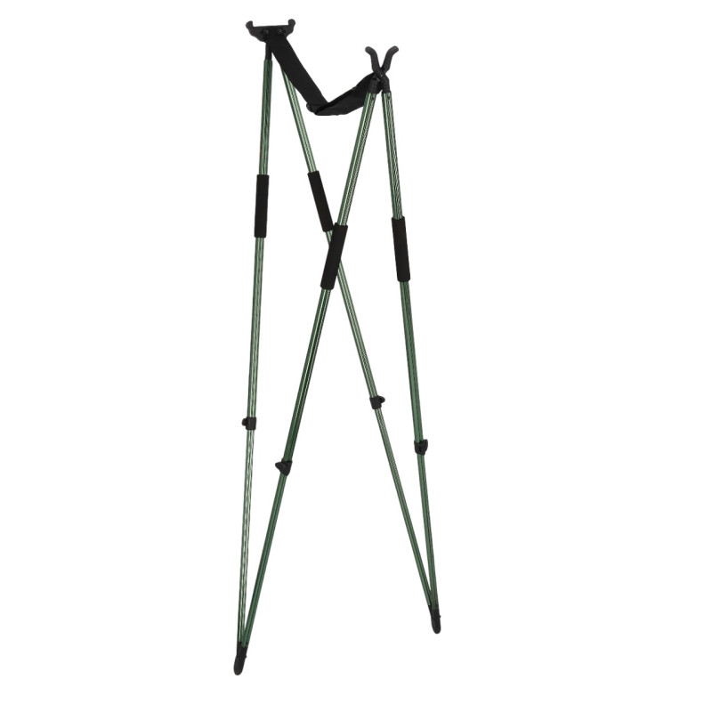 Keturkojė šaudymo atrama HUNTERA (Aluminum žalia) HAT304GR