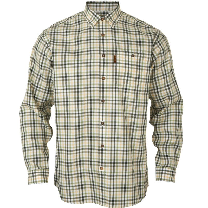 Shirt HARKILA Milford  (Beech green check)