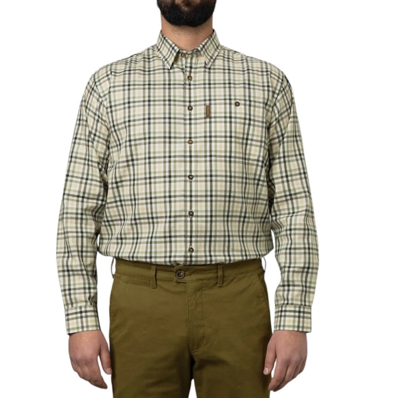 Shirt HARKILA Milford  (Beech green check)
