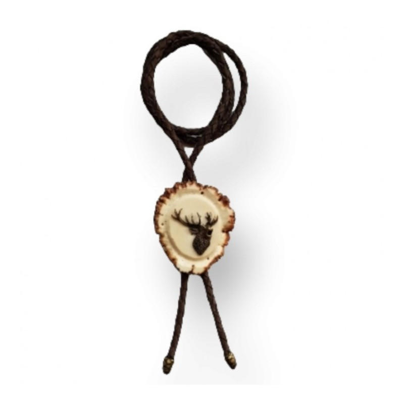 Medallion with roaring deer motif (bigger)