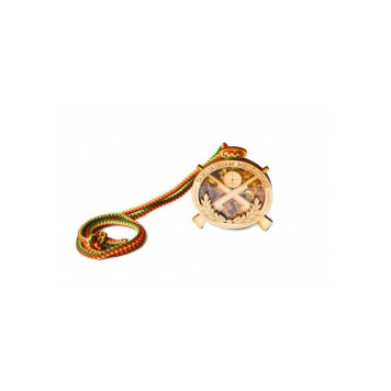 Medal with amber