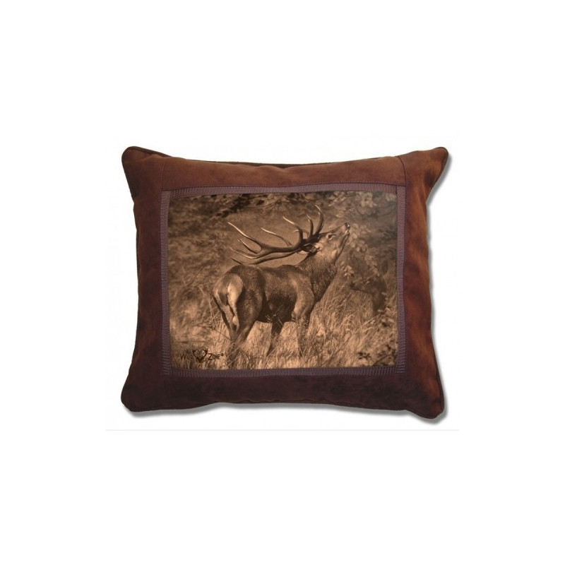 Cushion with Deer Print (43x37 cm)