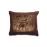 Cushion with Deer Print (43x37 cm)