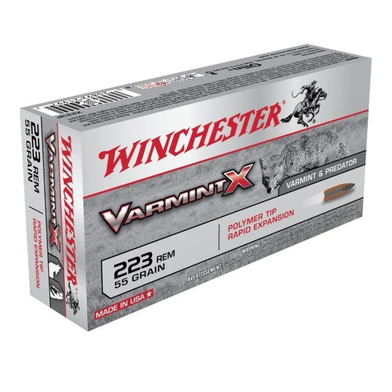 Šoviniai Winchester 223 Rem VARMINT X, 55gr