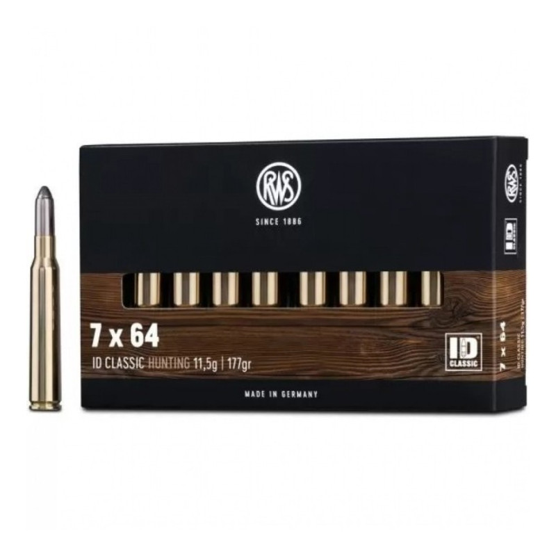 Šoviniai RWS kal. 7x64 11,5g/177gr ID Classic 2118599