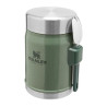 Termosas maistui Stanley Classic 0,4 l žalias
