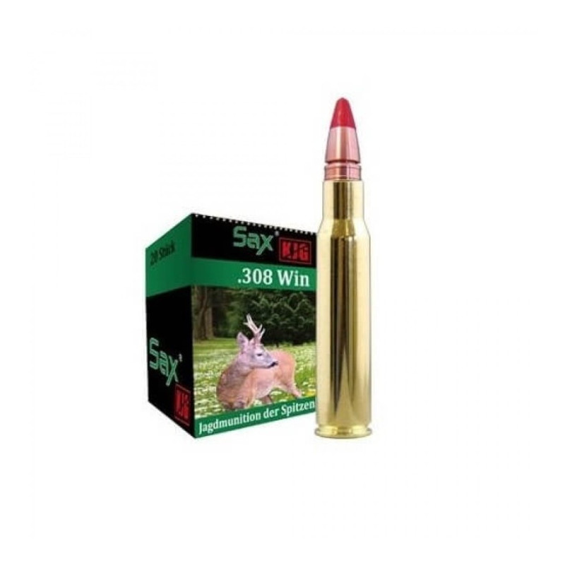 Šoviniai Sax kal.308Win KJG-SR 8,0g/123,4gr.