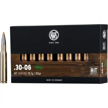 Šoviniai RWS kal. 30-06 10,7 g HIT