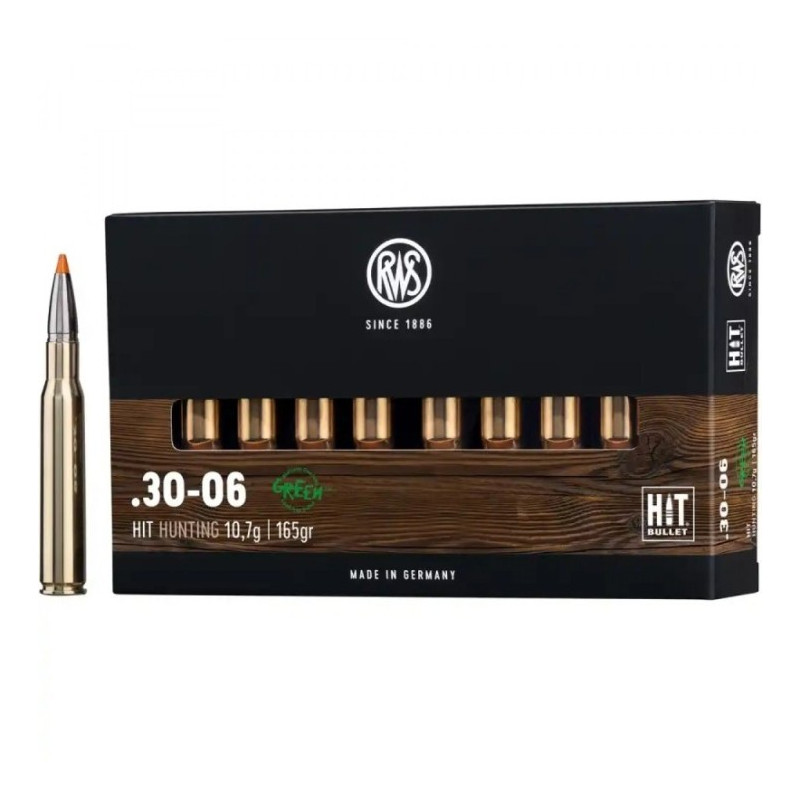 Šoviniai RWS kal. 30-06 10,7 g HIT