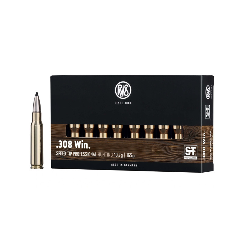 Šoviniai RWS kal. 308 Win. 10.7g/165gr Speed Tip Pro 2401226