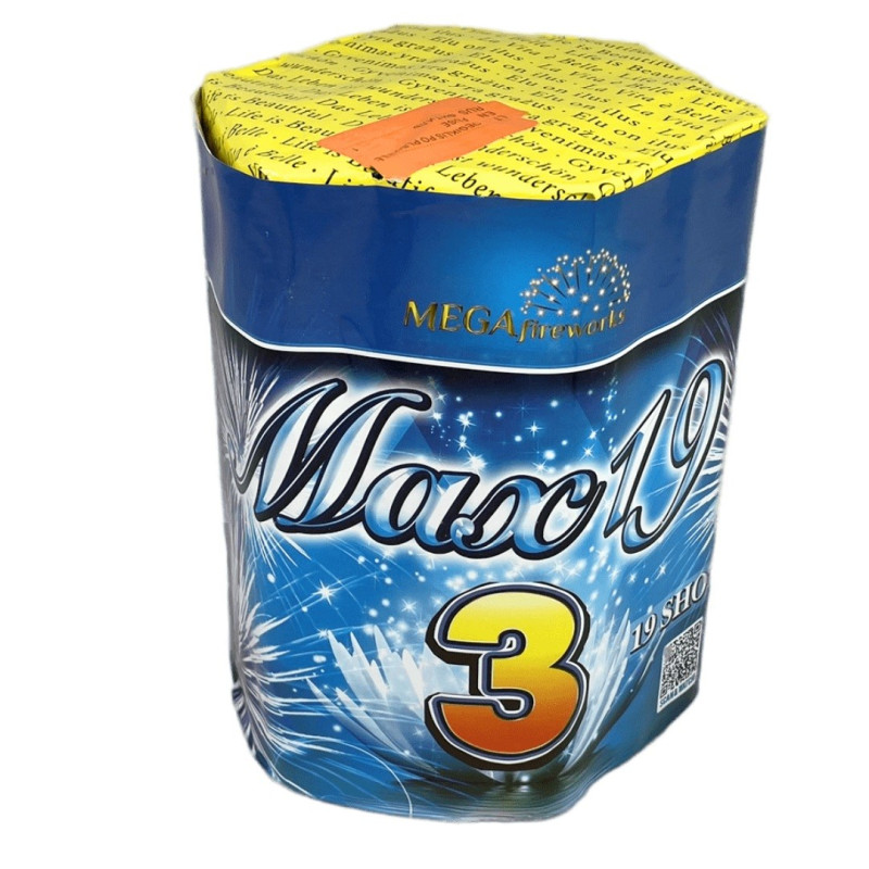 Fejerverkas Max 19-3 (BS19003) (19 šūv.)