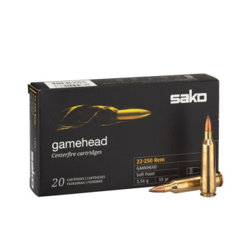Sako 22-250 SP Gamehead 3,56 g.
