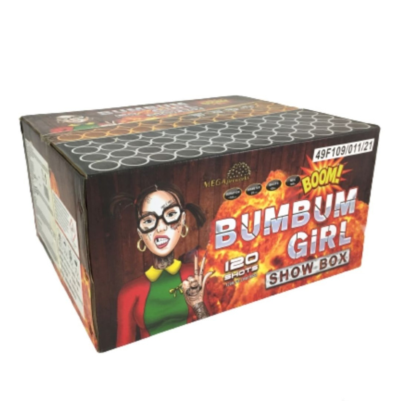 Fejerverkas Bumbum Girl (120S-F2-CPB19922) (120 šūv.)